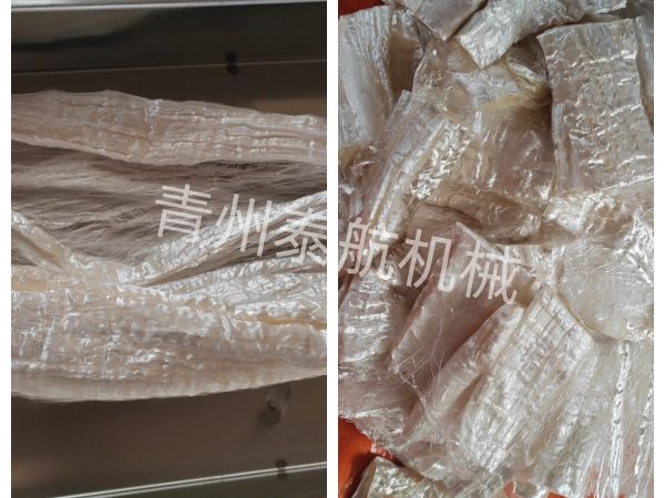 腈綸切斷效果對(duì)比